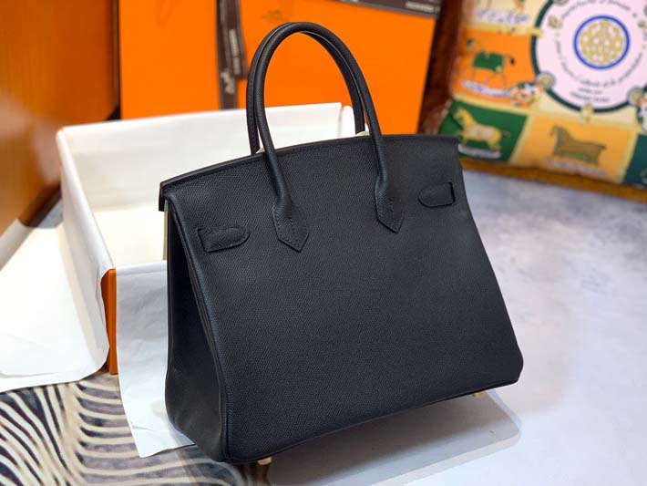 最高級エルメスバーキンコピー HERMES バーキン30 ブラック ヴォーエプソン ゴールド金具 hermes91001 エルメス バーキン 定価 - 画像 (8)
