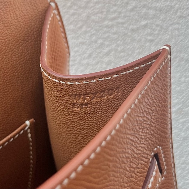 HERMES ケリー無秩序 20/外縫い ゴールド ヴォーエプソン シルバー金具 エルメスコピー hermes81004 HERMES ケリー 定価 - 画像 (3)
