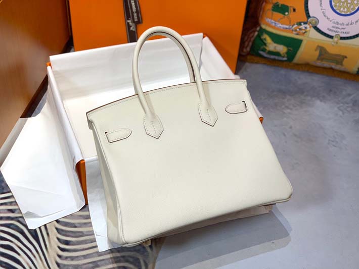 最高級エルメスバーキンコピー HERMES バーキン30 クレ ヴォーエプソン ゴールド金具 hermes91007 エルメスバーキンスーパーコピー - 画像 (9)