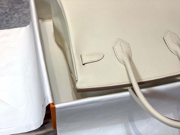 最高級エルメスバーキンコピー HERMES バーキン30 クレ ヴォーエプソン ゴールド金具 hermes91007 エルメスバーキンスーパーコピー - 画像 (5)