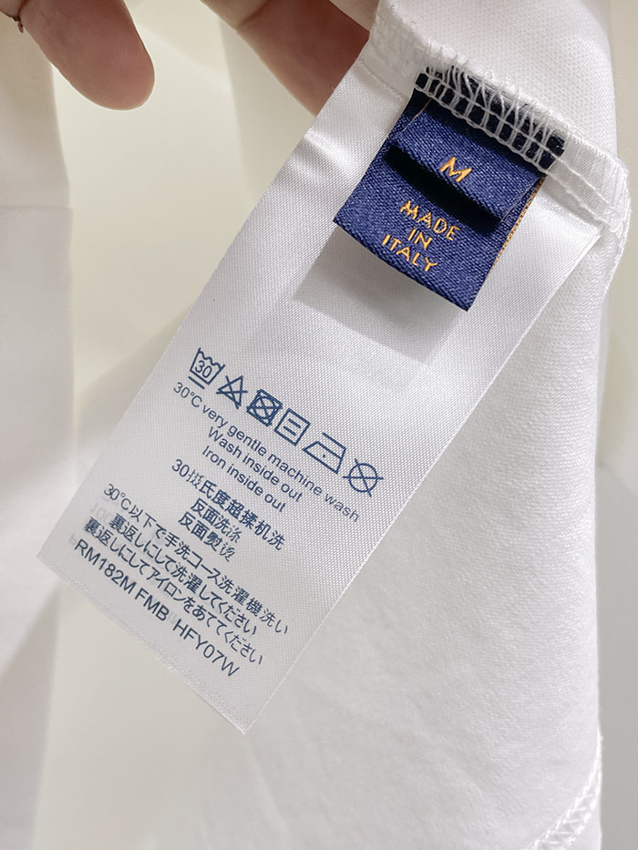 ルイヴィトン服コピー 人気店 Louis Vuitton コットン 2026年春夏新作:ファッショナブルなクラシッククルーネック半袖Tシャツ JP4649(1006)ルイヴィトン メンズTシャツ 白 - 画像 (3)