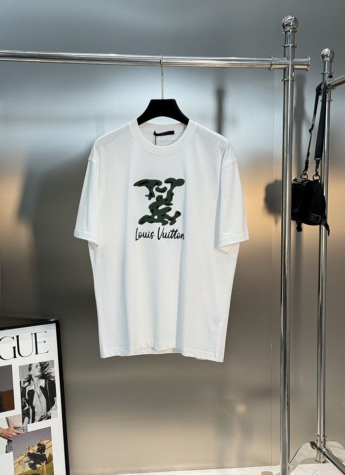ルイヴィトン服コピー 人気店 Louis Vuitton クラシックなレターデザイン:トレンドの新作ブランド・コットンTシャツ JP4649(1013) ルイヴィトン Tシャツ 新作 - 画像 (7)