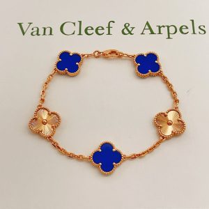 ヴァンクリーフ ブレスレット 青