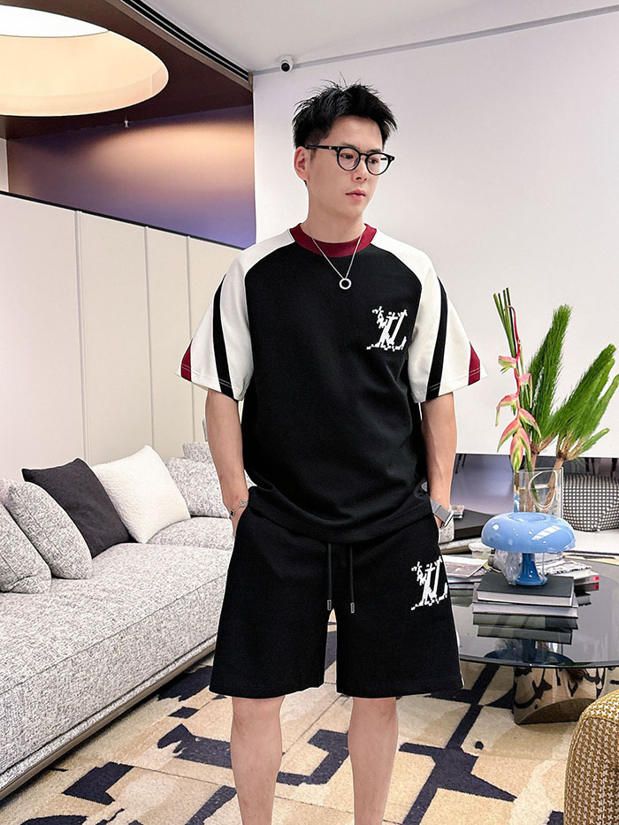 ルイヴィトン Tシャツ 短パン セットアップ