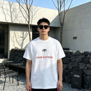 ルイヴィトン メンズTシャツ 白