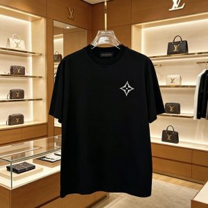 ルイヴィトン メンズTシャツ 黒