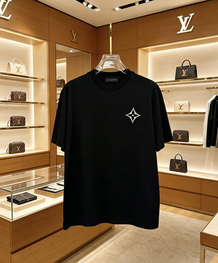 ルイヴィトン服コピー 人気店 Louis Vuitton コットン100% 2026 春夏新作 半袖クルーネックTシャツ、ハイエンドカスタマイズ JP4649(697) ルイヴィトン メンズT シャツ 新作 - 画像 (8)