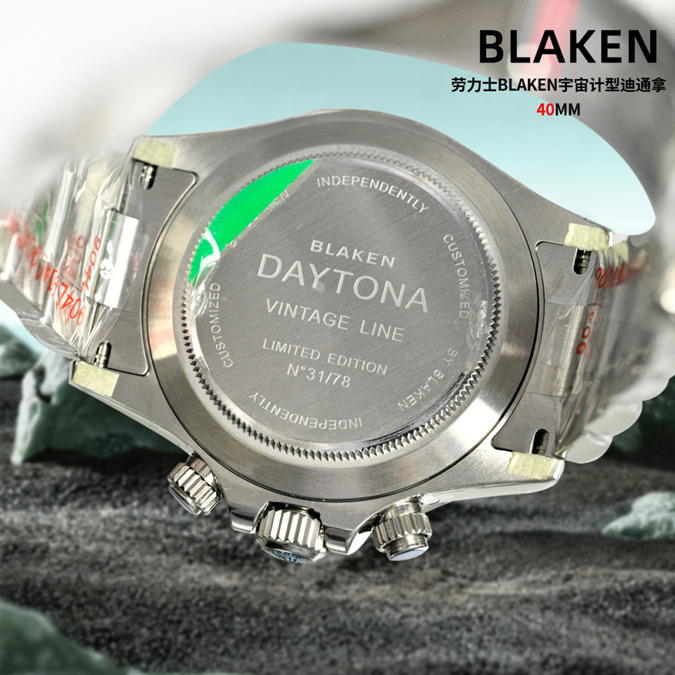 ブランド腕時計専門店 ロレックス コスモグラフ デイトナ 40mm ブラックセラミック オレンジ文字盤 自動巻き クロノグラフ - 画像 (6)