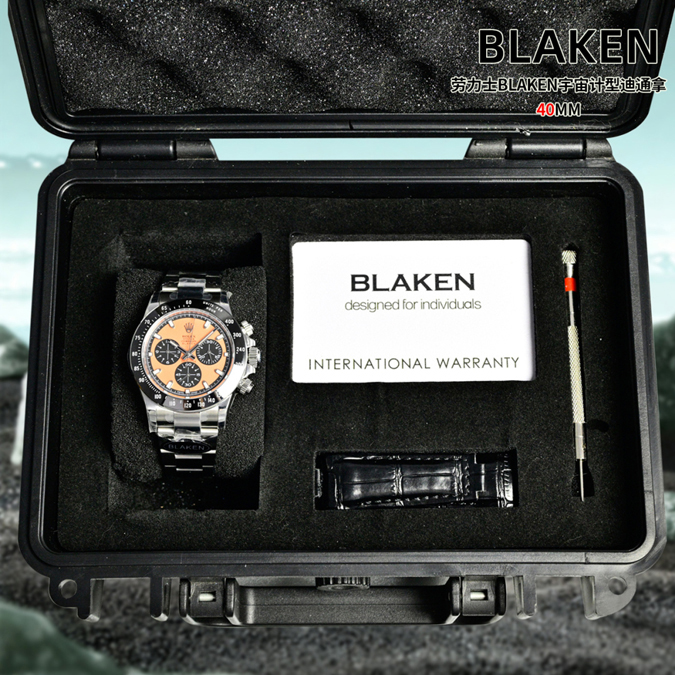 ブランド腕時計専門店 ロレックス コスモグラフ デイトナ 40mm ブラックセラミック オレンジ文字盤 自動巻き クロノグラフ - 画像 (9)