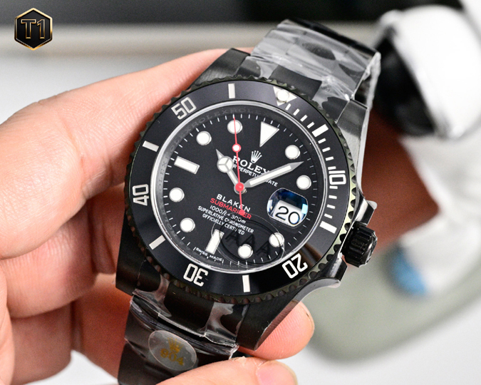 ロレックス コピー 店舗ロレックス ROLEX【V9 ファクトリー】ロレックス サブマリーナー BLAKEN ブラックアウト スーパーコピー 時計 - 画像 (3)