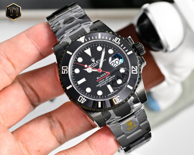 ロレックス コピー 店舗ロレックス ROLEX【V9 ファクトリー】ロレックス サブマリーナー BLAKEN ブラックアウト スーパーコピー 時計 - 画像 (4)