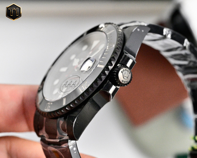 ロレックス コピー 店舗ロレックス ROLEX【V9 ファクトリー】ロレックス サブマリーナー BLAKEN ブラックアウト スーパーコピー 時計 - 画像 (6)