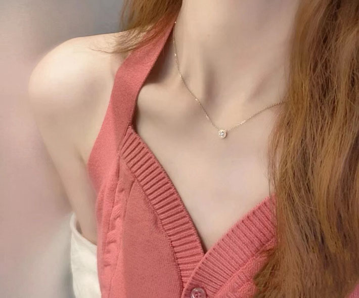 カルティエのジュエリー カルティエコピー Cartier カルティエ ダムール ネックレス XS ダイヤモンド 2701201 カルティエ ネックレス ダイヤ - 画像 (2)