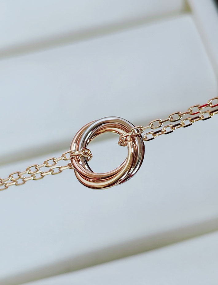 カルティエのジュエリー カルティエコピー Cartier スウィート トリニティ ネックレス スリーカラー ゴールド 2701203 カルティエ ネックレス 人気ランキング - 画像 (3)