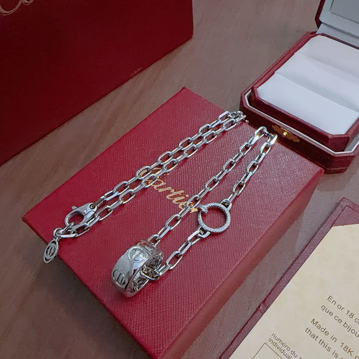 カルティエのジュエリー カルティエコピー Cartier サントス ドゥ カルティエ ネックレス 2701205 レディース カルティエ ネックレス - 画像 (7)