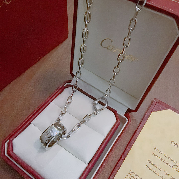 カルティエのジュエリー カルティエコピー Cartier サントス ドゥ カルティエ ネックレス 2701205 レディース カルティエ ネックレス - 画像 (6)