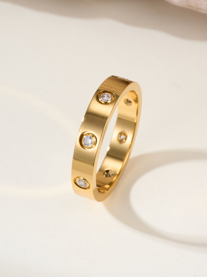 カルティエのジュエリー カルティエコピー Cartier リング ミニラブリング フル 8ポイント ダイヤモンド B4056200 カルティエ ラブ リング 芸能人 - 画像 (7)