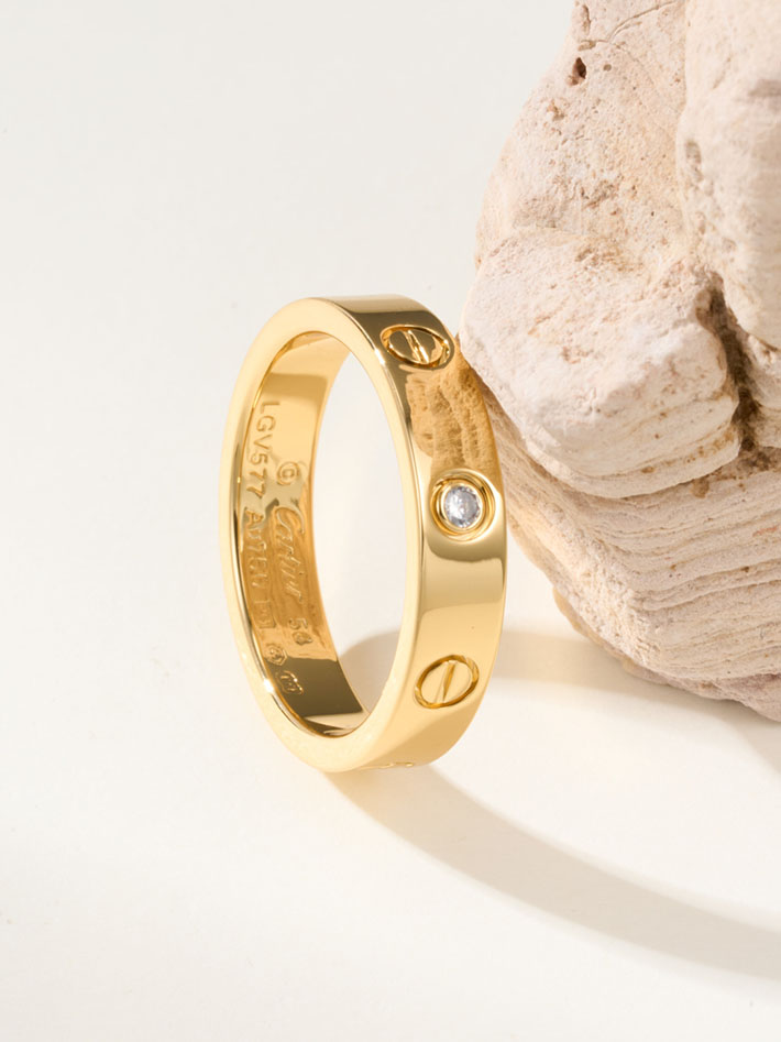 カルティエのジュエリー カルティエコピー Cartier ミニ ラブリング 1P ダイヤモンド ホワイトゴールド 2701220 カルティエ 指輪 人気 - 画像 (10)
