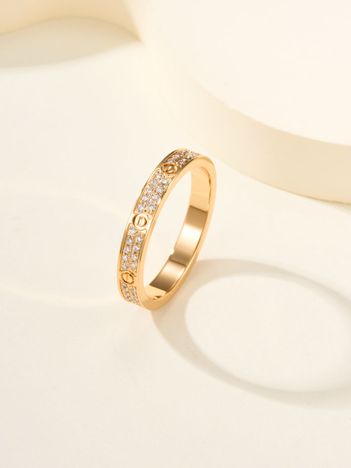 カルティエのジュエリー カルティエコピー Cartier Mini Love Ring ミニ ラブリング 指輪 2701224 カルティエ リング シンプル - 画像 (10)