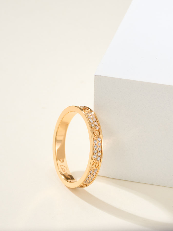 カルティエのジュエリー カルティエコピー Cartier Mini Love Ring ミニ ラブリング 指輪 2701224 カルティエ リング シンプル - 画像 (8)