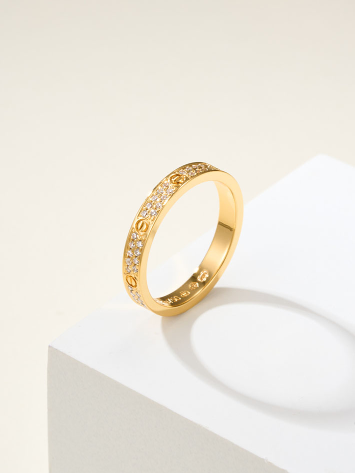 カルティエのジュエリー カルティエコピー Cartier Mini Love Ring ミニ ラブリング 指輪 2701224 カルティエ リング シンプル - 画像 (7)
