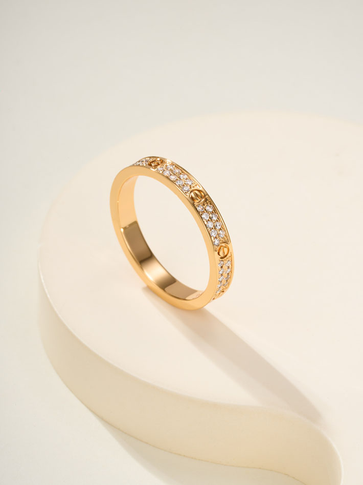 カルティエのジュエリー カルティエコピー Cartier Mini Love Ring ミニ ラブリング 指輪 2701224 カルティエ リング シンプル - 画像 (6)