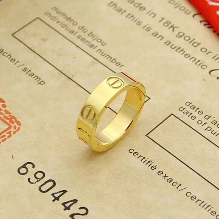 カルティエのジュエリー カルティエコピー Cartier ラブ リング ホワイトゴールド ジュエリー 2701226 カルティエ指輪コピー - 画像 (7)