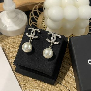 シャネル ピアス パール
