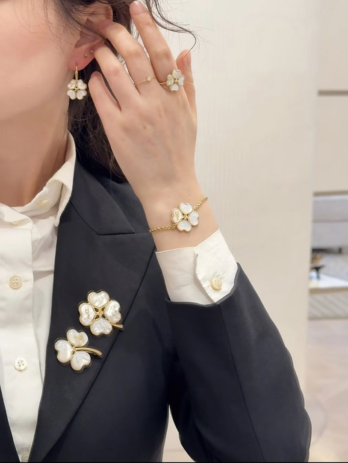 ディオール アウトレット店舗 ディオールコピー Dior Sparkling Clover リング R2795WOMMP_D301 Dior リング 人気 - 画像 (2)