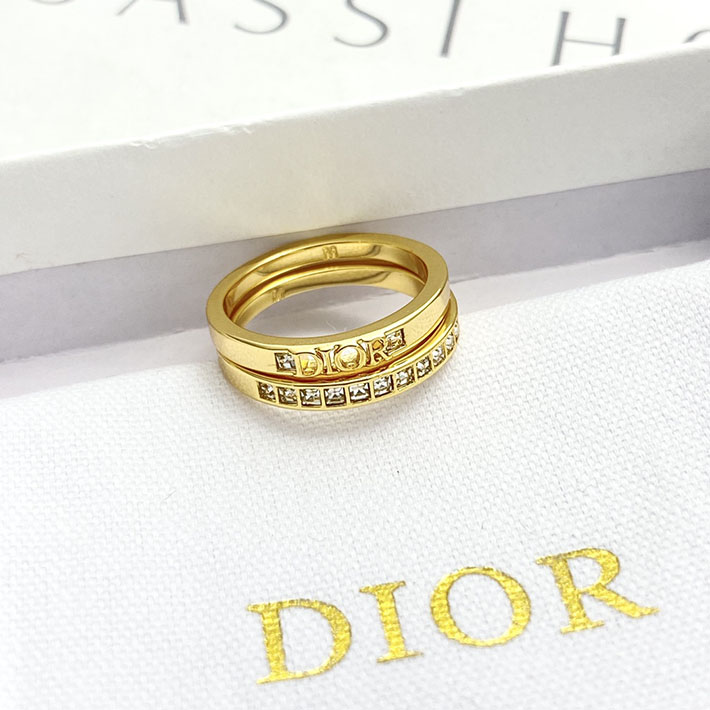 ディオール アウトレット店舗 ディオールコピー Dio(r)evolution リングセット R2365WOMCY_D03S ディオール指輪コピー - 画像 (4)