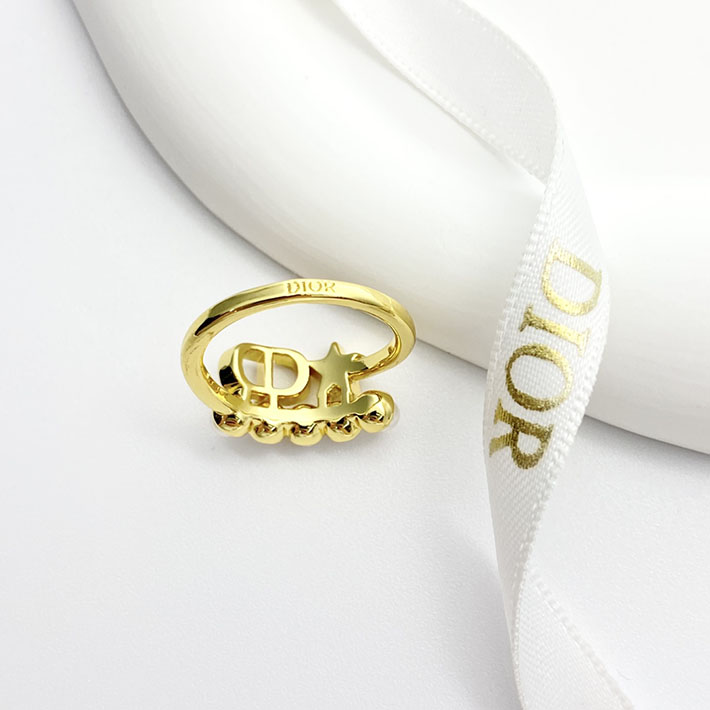 ディオール アウトレット店舗 ディオールコピー Dior Petit CD リング 指輪 ゴールド R2364WOMCY_D03S ディオール 指輪 レディース - 画像 (8)