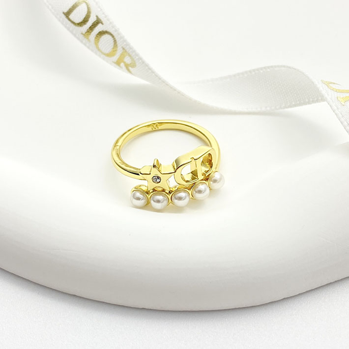 ディオール アウトレット店舗 ディオールコピー Dior Petit CD リング 指輪 ゴールド R2364WOMCY_D03S ディオール 指輪 レディース - 画像 (7)