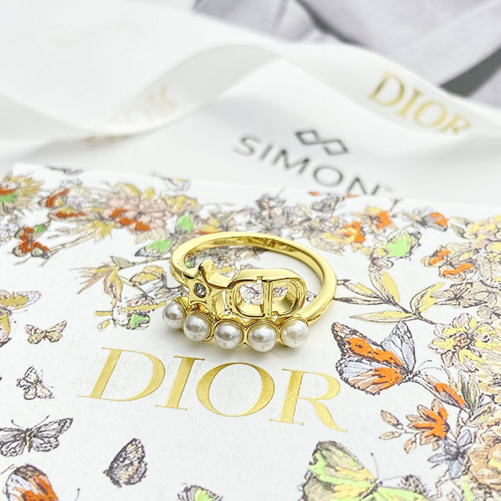 ディオール アウトレット店舗 ディオールコピー Dior Petit CD リング 指輪 ゴールド R2364WOMCY_D03S ディオール 指輪 レディース - 画像 (6)