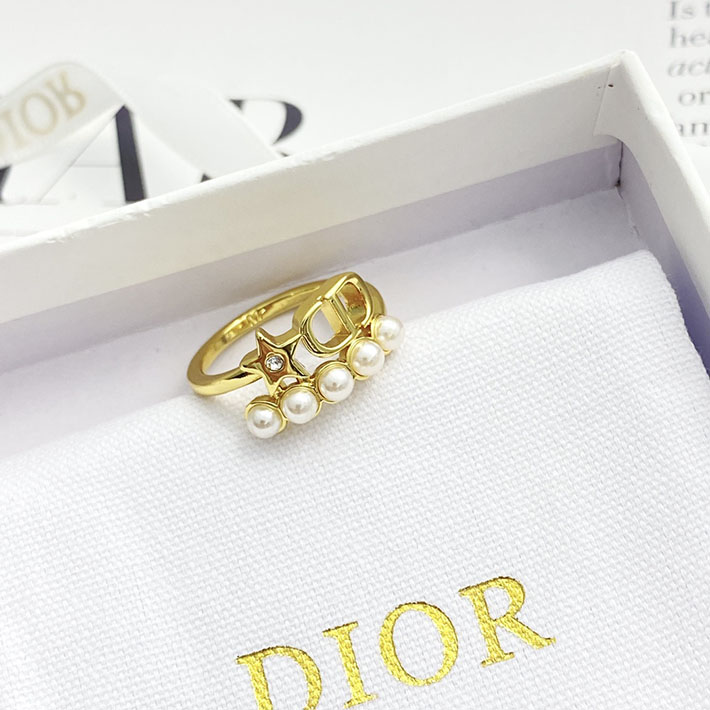 ディオール アウトレット店舗 ディオールコピー Dior Petit CD リング 指輪 ゴールド R2364WOMCY_D03S ディオール 指輪 レディース - 画像 (4)