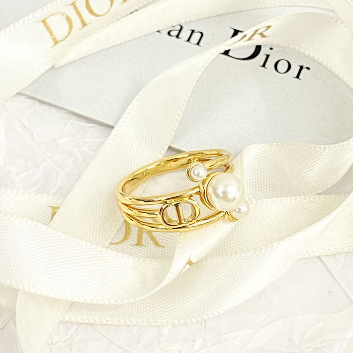 ディオール アウトレット店舗 ディオールコピー Dior Triptyque リング 指輪 ゴールド R2199WOMRS_D301 Dior リング 人気 - 画像 (3)