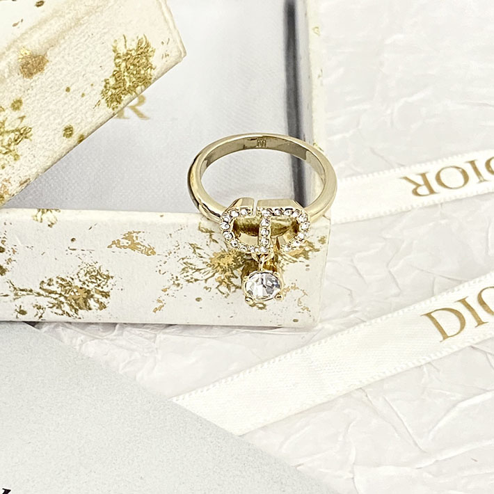 ディオール アウトレット店舗 ディオールコピー Dior Petit CD リング ゴールド 指輪 R2232WOMCY_D03S レディース ディオール リング - 画像 (3)