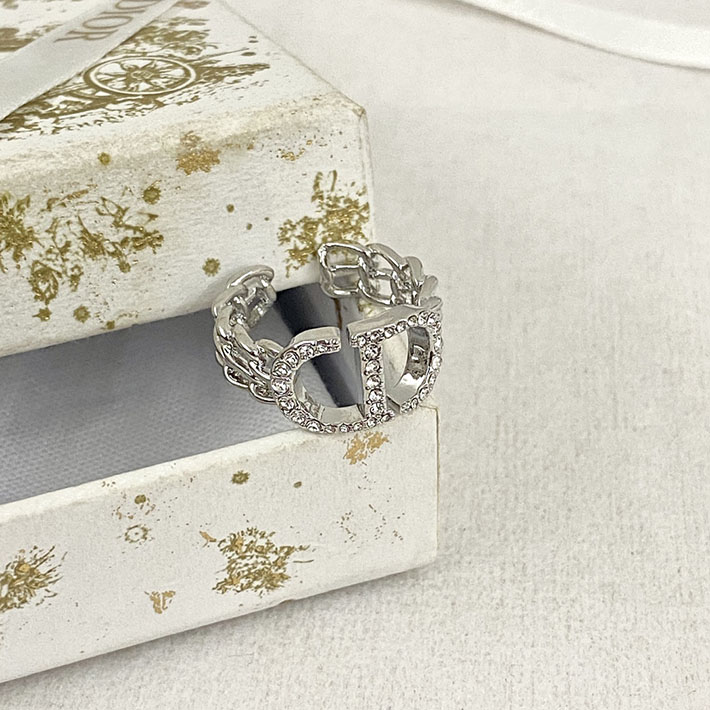 ディオール アウトレット店舗 ディオールコピー Dior Petit CD リング ゴールド 指輪 2701115 ディオール指輪コピー - 画像 (4)