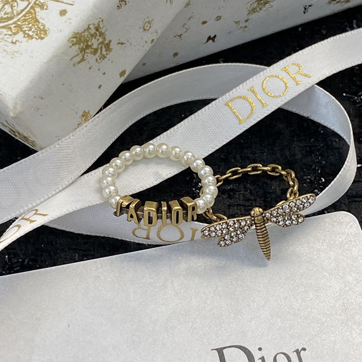 ディオール アウトレット店舗 ディオールコピー Dior J'ADIOR BEE ビーモチーフ リング 指輪 2701118 ディオール リング アウトレット - 画像 (8)