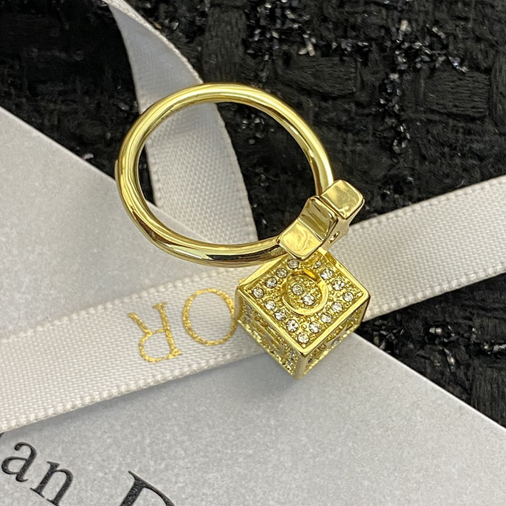ディオール アウトレット店舗 ディオールコピー Dior CDロゴ スターモチーフ キューブ 指輪 2701120 ディオール リング リボン - 画像 (5)
