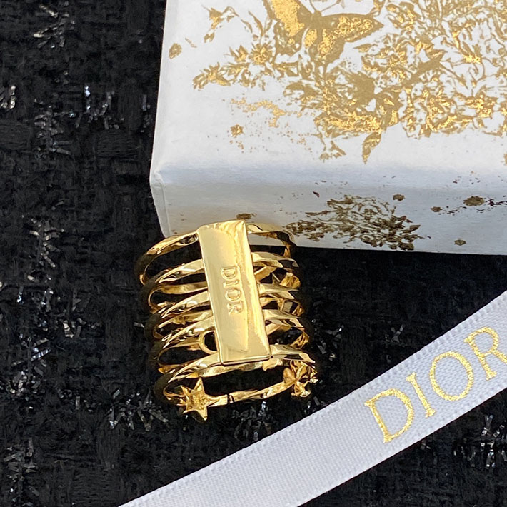 ディオール アウトレット店舗 ディオールコピー Dior ディオレボリューションリング ゴールド ヴィンテージ 2701123 ディオール 指輪 レディース - 画像 (7)