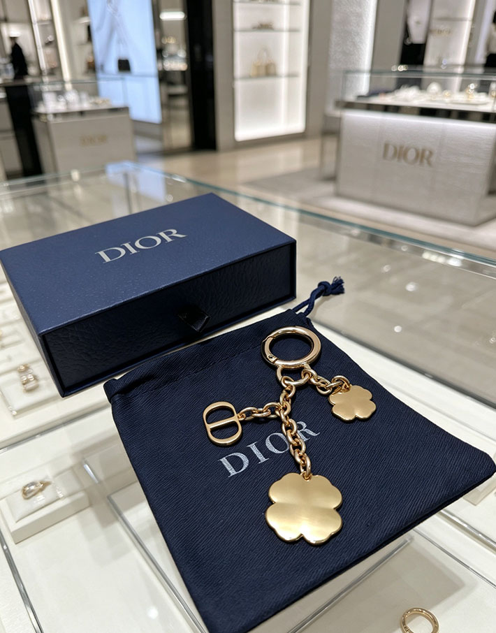 ディオール アウトレット店舗 ディオールコピー Dior キーホルダー キーリング バッグチャーム レディース 2701124 ディオールキーホルダーコピー - 画像 (3)