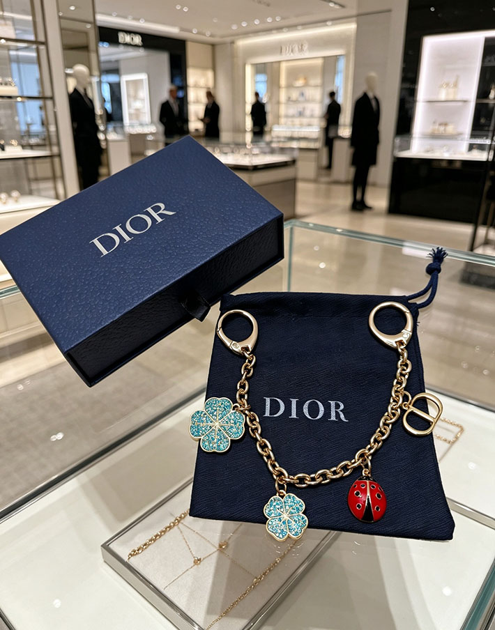 ディオール アウトレット店舗 ディオールコピー Dior Magical Garden Bag Charm 2701130 ディオール バッグチャーム - 画像 (6)