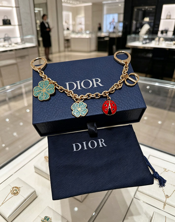 ディオール アウトレット店舗 ディオールコピー Dior Magical Garden Bag Charm 2701130 ディオール バッグチャーム - 画像 (5)