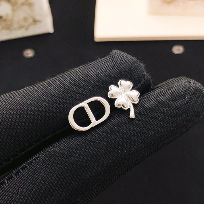 ディオール アウトレット店舗 ディオールコピー Dior Trèfle Earrings ピアス E4434HOMMT_D000 ディオール ピアス シルバー - 画像 (5)