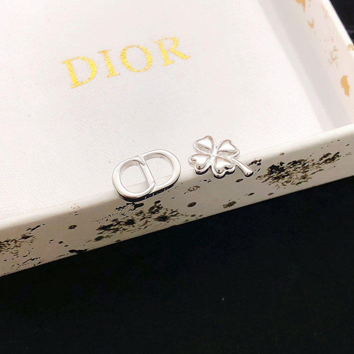 ディオール アウトレット店舗 ディオールコピー Dior Trèfle Earrings ピアス E4434HOMMT_D000 ディオール ピアス シルバー - 画像 (3)