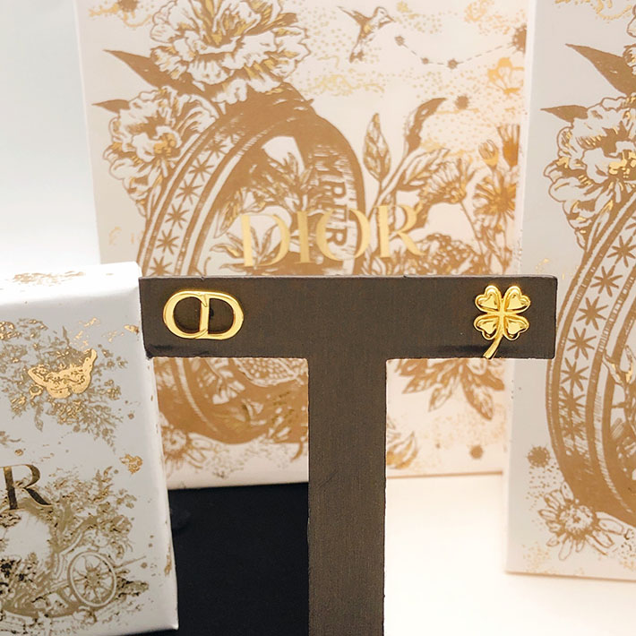 ディオール アウトレット店舗 ディオールコピー Dior Trèfle Earrings ピアス 2701146 レディース ディオール ピアス - 画像 (2)