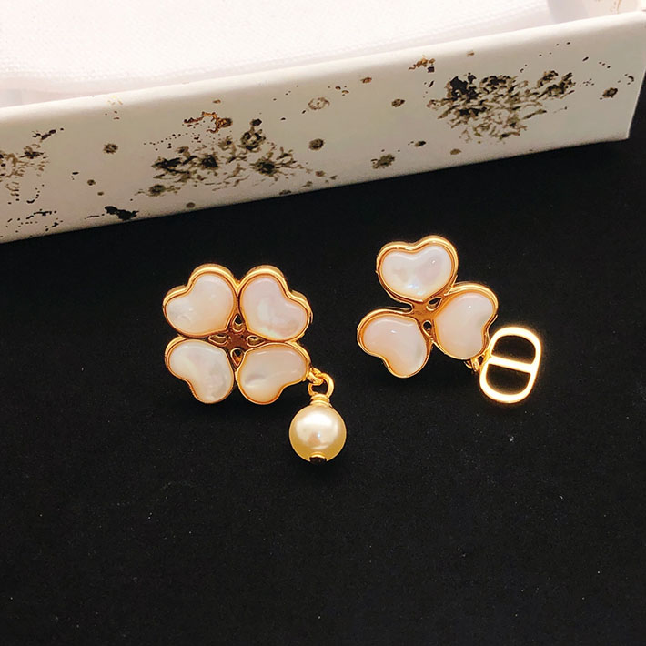 ディオール アウトレット店舗 ディオールコピー Dior Sparkling Clover Earrings 2701165 ディオール ピアス パール - 画像 (3)