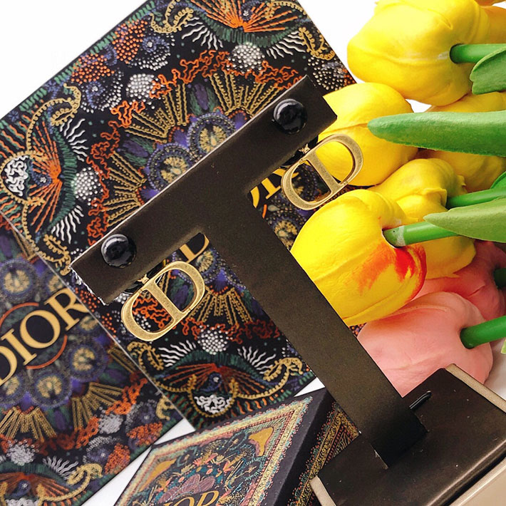 ディオール アウトレット店舗 ディオールコピー Dior Petit CD クリップ イヤリング 2701166 レディース ディオール ピアス - 画像 (5)