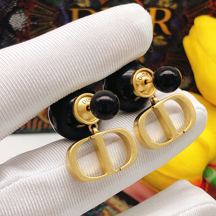 ディオール アウトレット店舗 ディオールコピー Dior Petit CD クリップ イヤリング 2701166 レディース ディオール ピアス - 画像 (3)