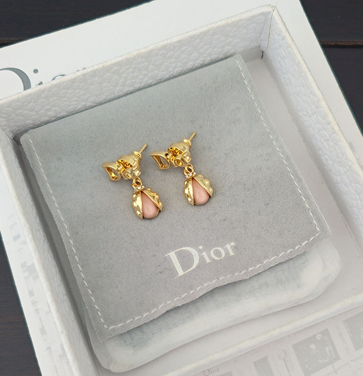 ディオール アウトレット店舗 ディオールコピー Dior Ladybug ピアス メタル・クリスタル・ガラス E4668WOMVE_D304 レディース Dior ピアス - 画像 (6)